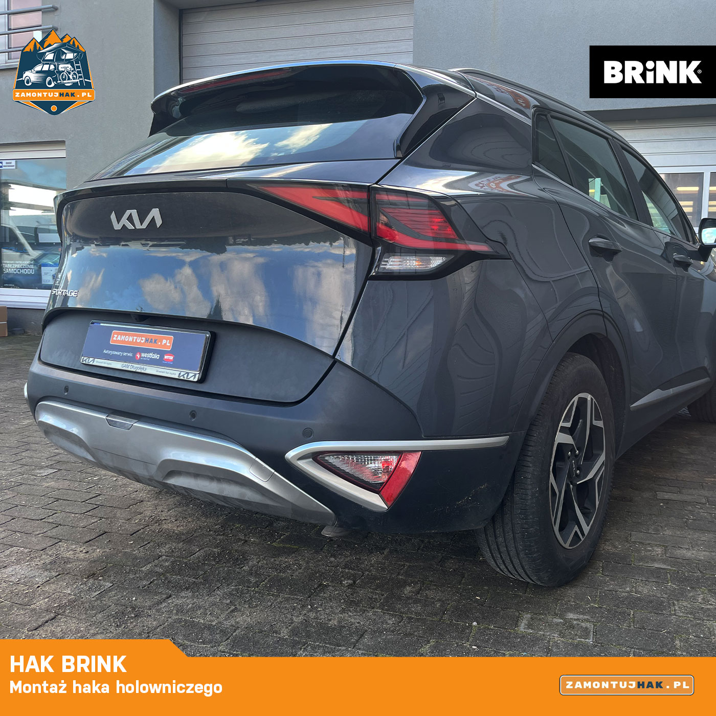 kia sportage hak holowniczy